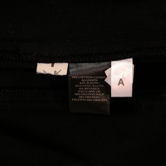 [129] NWOT ANN TAYLOR Black Skirt - Picture 5 of 5